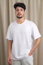 White premium basic T-shirt