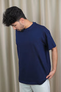 Navy premium basic T-shirt