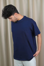 Navy premium basic T-shirt