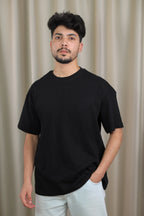 Black premium basic T-shirt