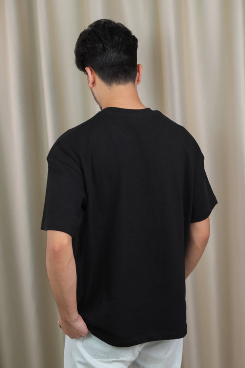 Black premium basic T-shirt