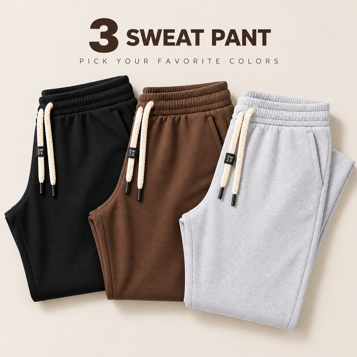 3 Pack of Sweatpant