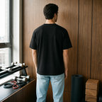 Black premium basic T-shirt