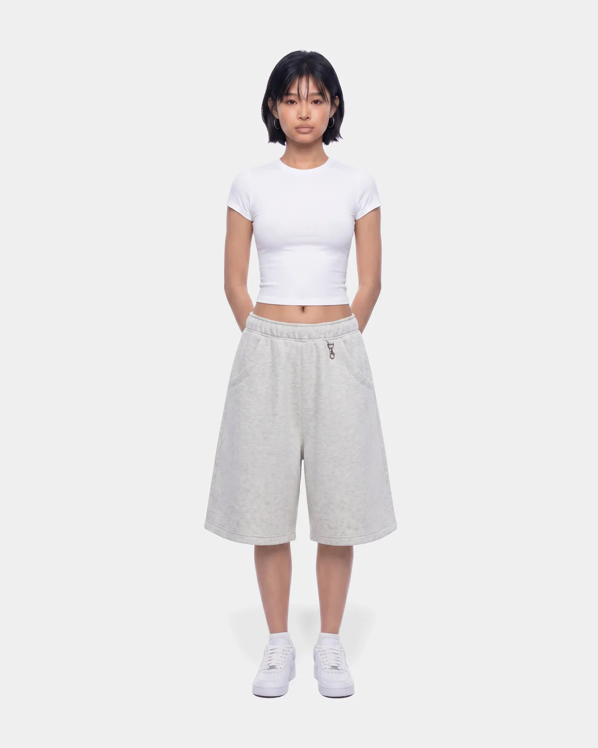 Jogger Baggy Short - Grey