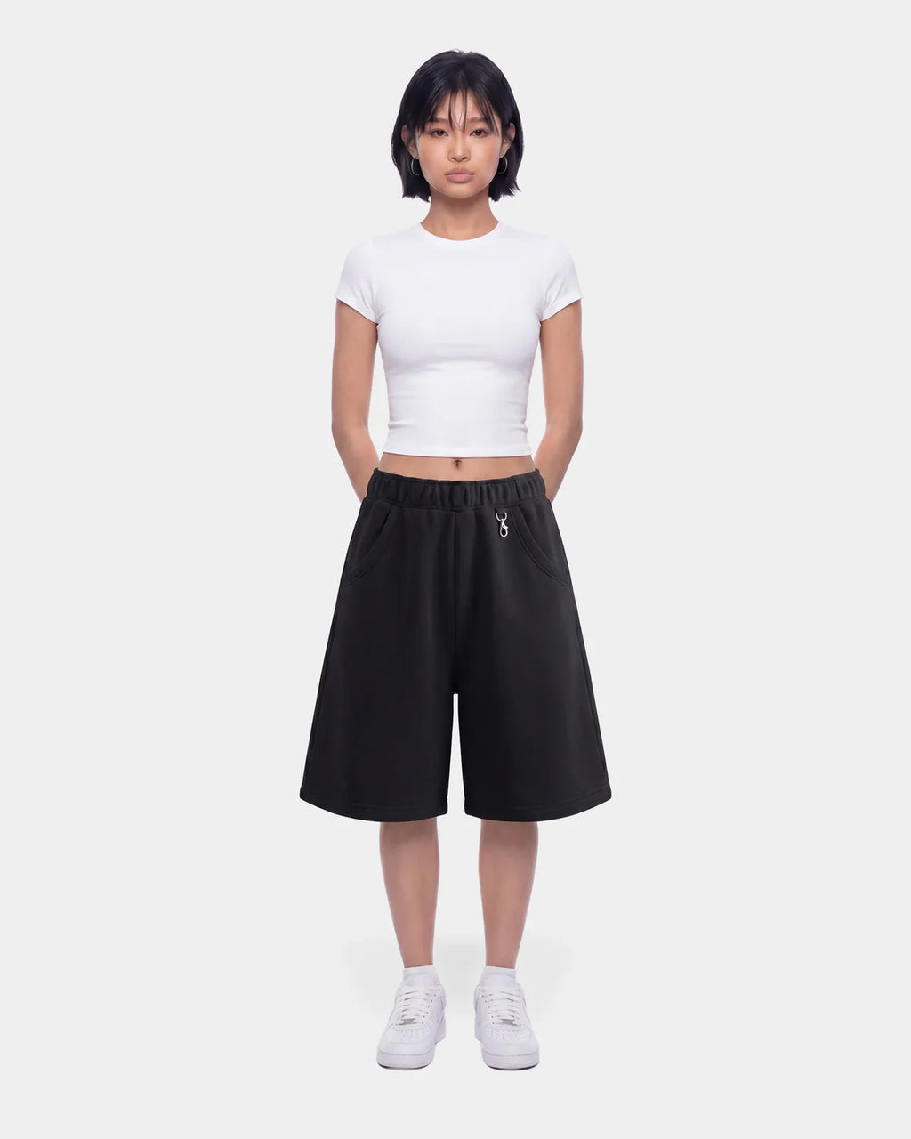 Jogger Baggy Short - Black