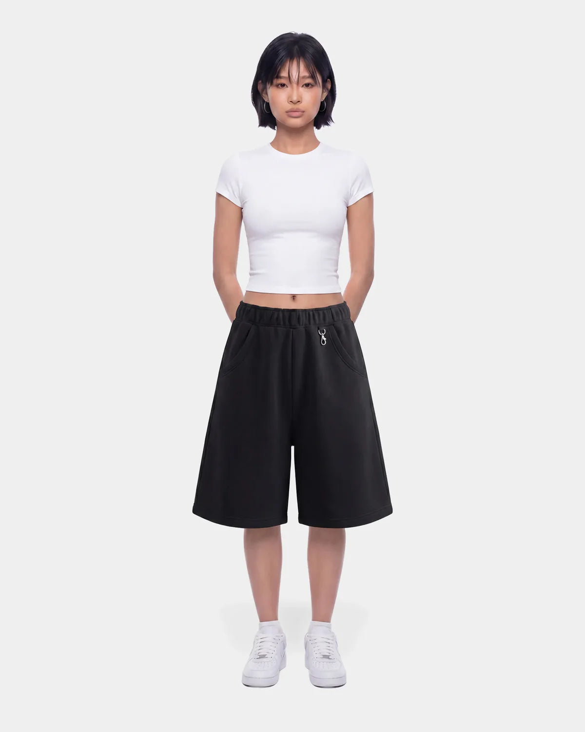 Jogger Baggy Short - Black